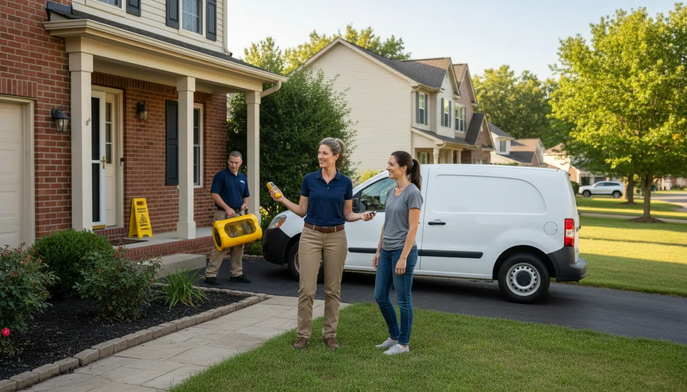Water restoration image for Dehumidification And Cleanup Services in Ferguson, KY